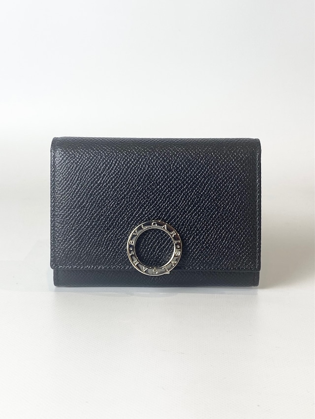 ブルガリ メンズ レディース 名刺入れ カードケース 30420 GRAIN BLK