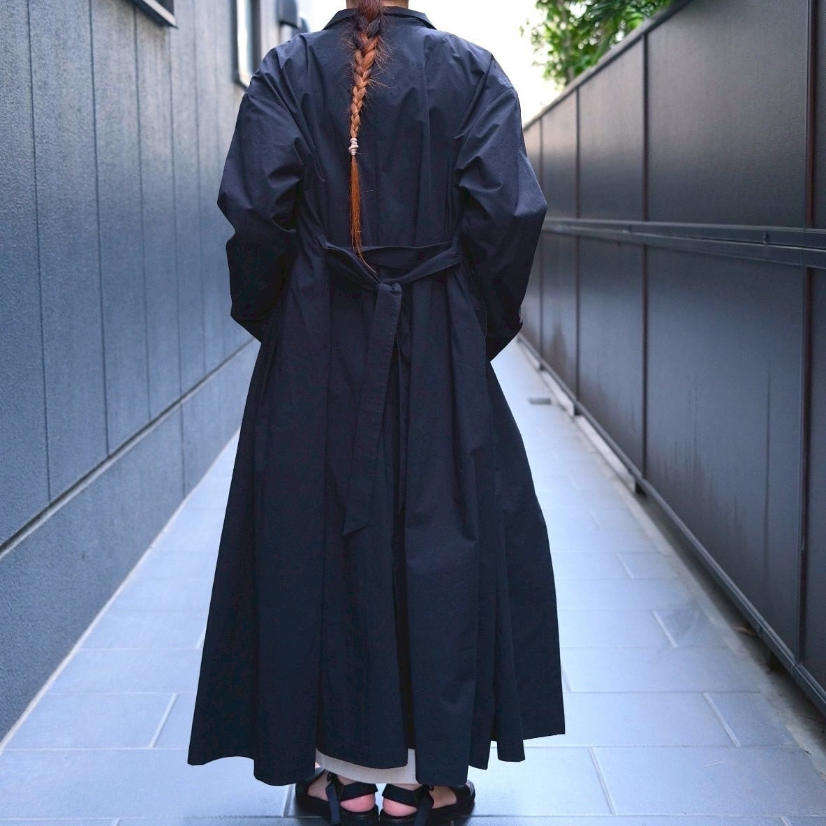 再入荷 WONDER FULL LIFE(ワンダフルライフ) ATELIER COAT BLACK | Debby