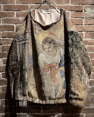 【Caka act3】Artistic Engel Design Vintage Gobelin Pullover