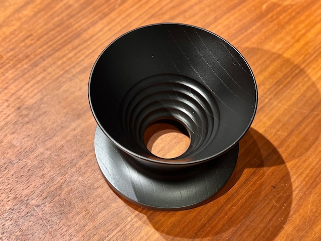 安清式木製ドリッパー 1～2人用 ブラック 匠バージョン