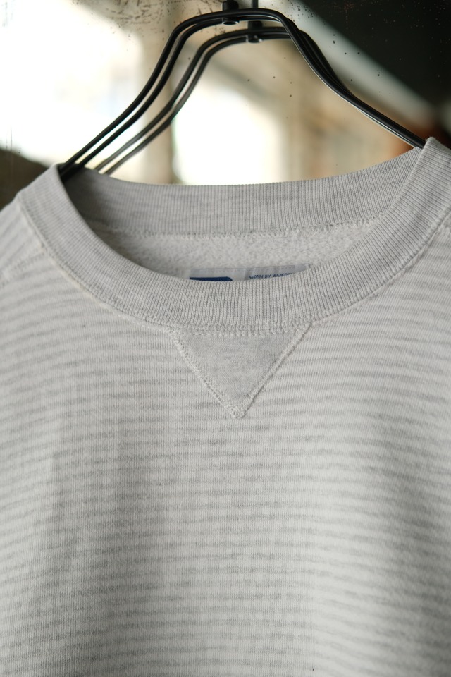 Utah／90's "RUSSELL ATHLETIC" HIGH COTTON boarder sweat／white