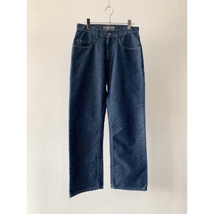 -silverTab- coating denim pants