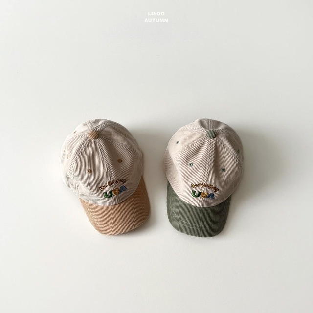 LINDO［取寄］corduroy cap 26autumn