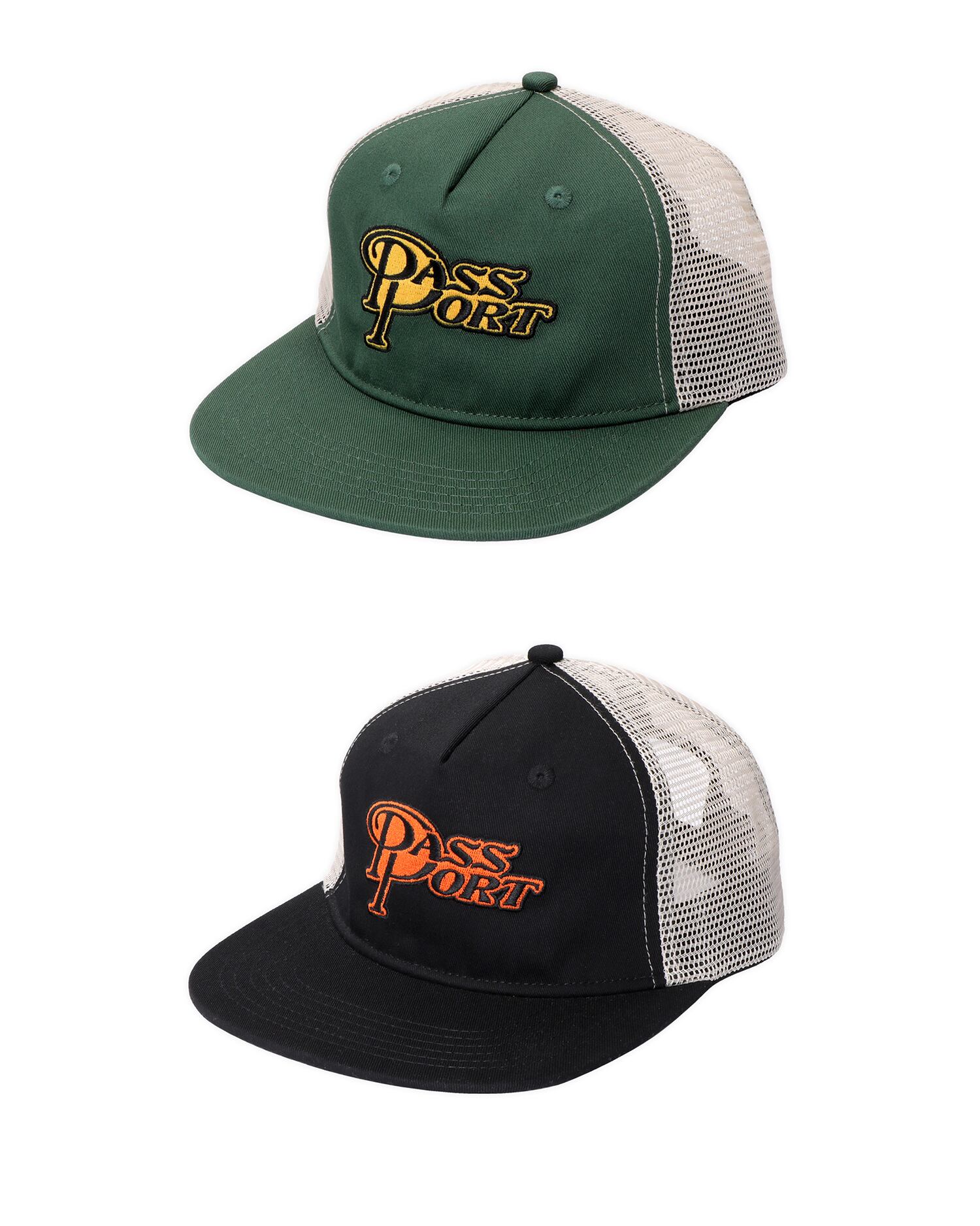 Pass~Port|Miniumum Output Workers Trucker -2Color-