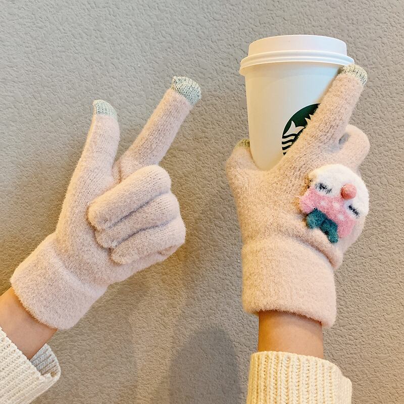 グローブ ウィンター 大人ガーリー スウィート キュート カジュアル 冬物 ブラック・アイド・ピーズ34089392811