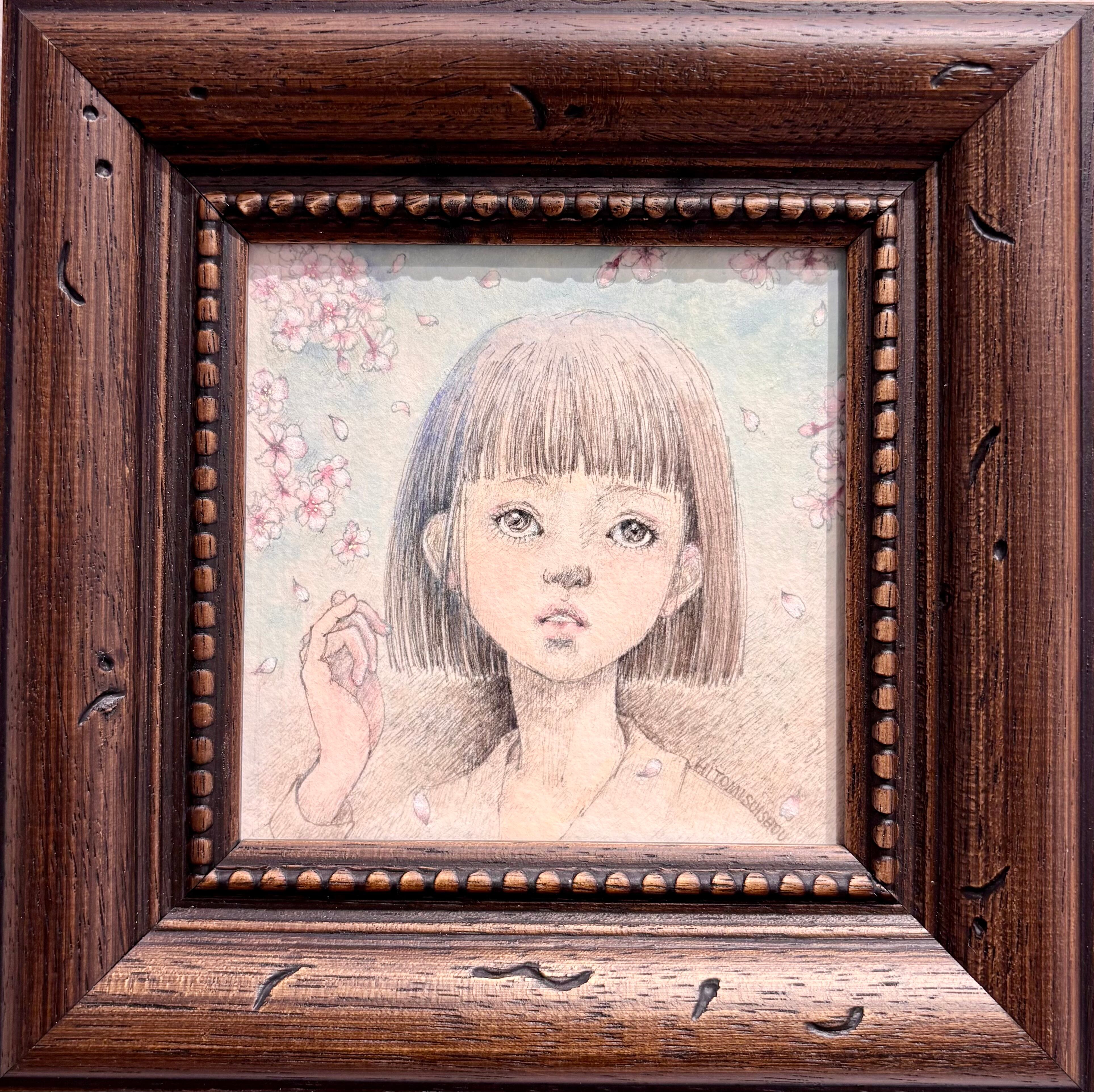 ☆掛軸☆真嶋北光 美人図 扇面 真作保証☆T38 掛け軸 扇面
