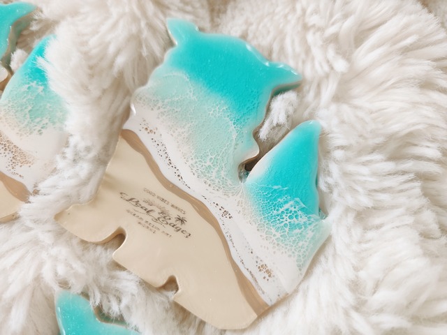 495.オーシャンレジンアート シーサーマグネット