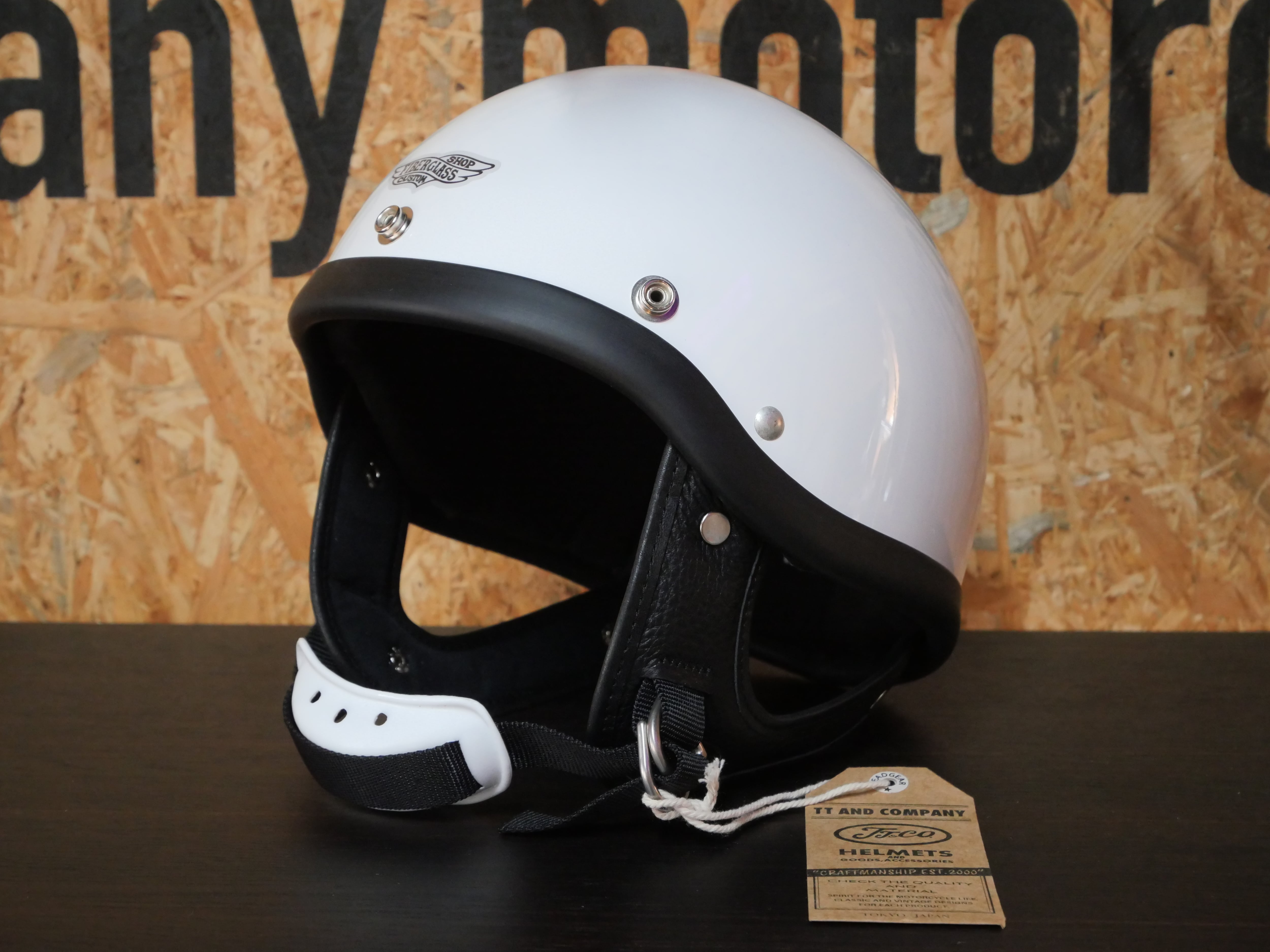 TT&CO. 【any motorcycle別注】FiberGlass Customshop SHORTY BLACK