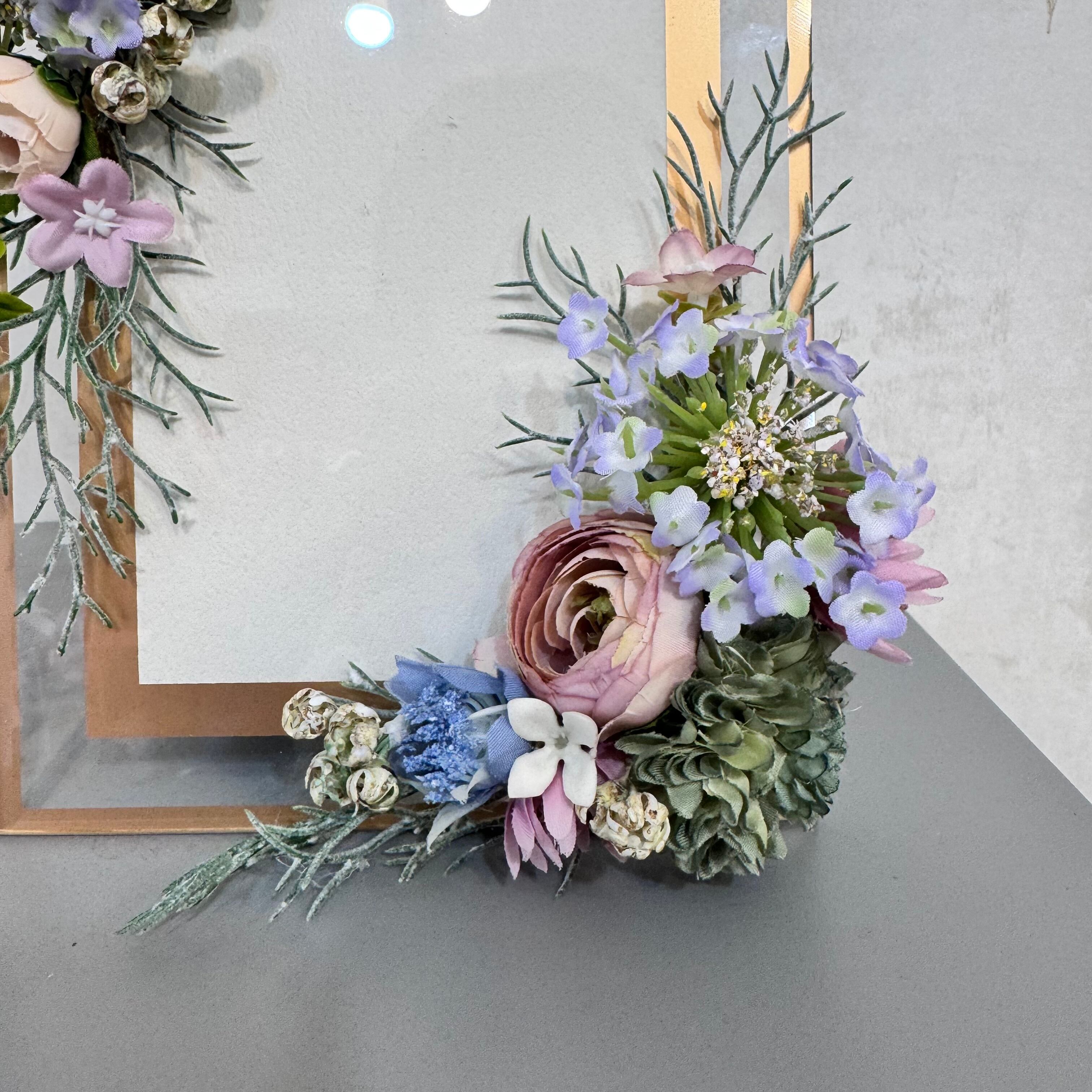 フラワーフォトフレーム 花霞の額縁 | hanatozakkato