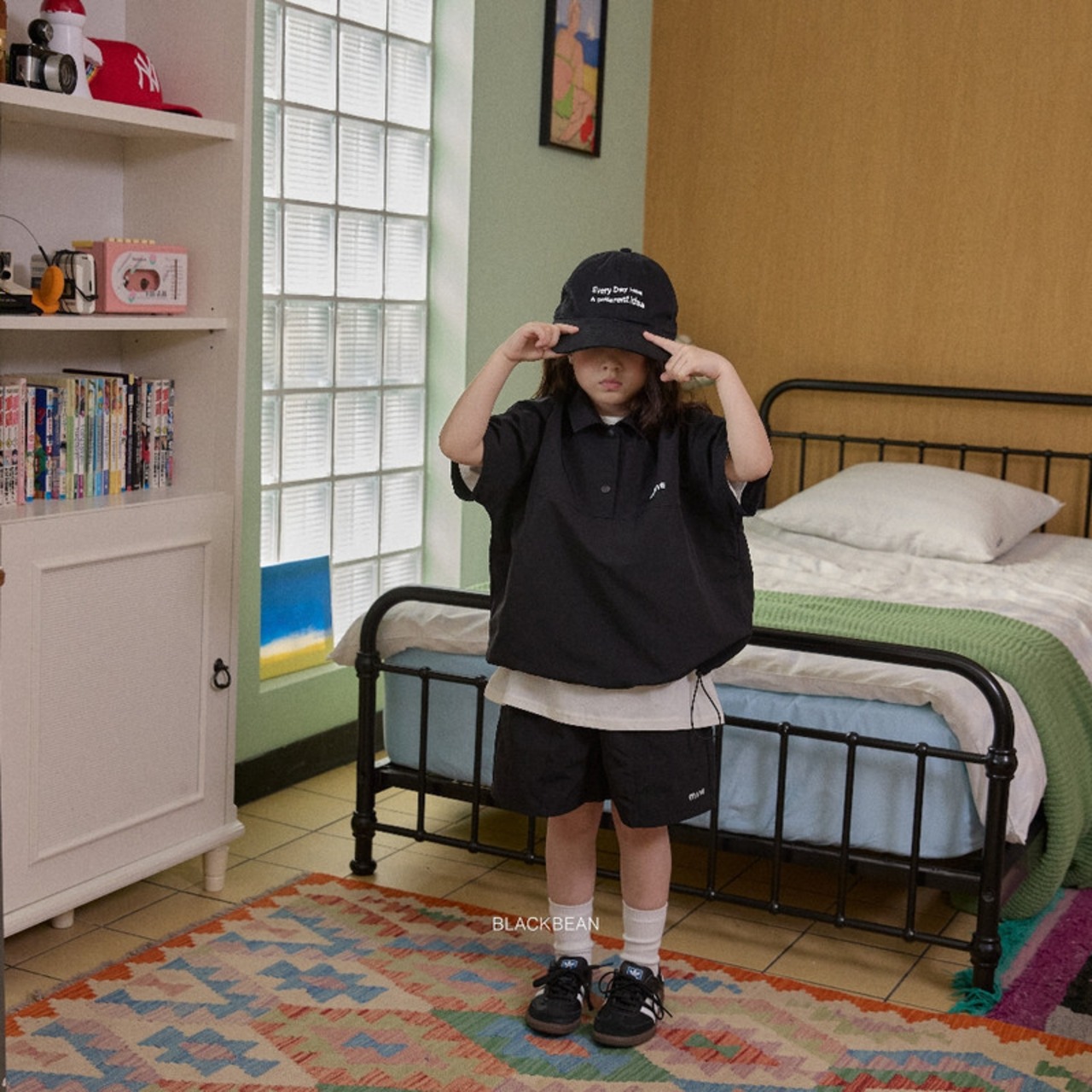 【取寄/個別発送】Blackbean 26/SM（Kids）ネイチャーパンツ