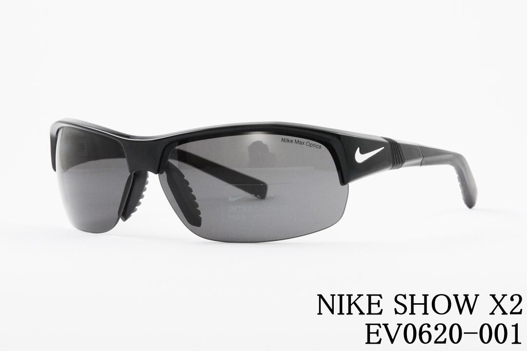 NIKE ナイキ サングラス SHOW X2 EV0620 スポーツグラス　黒