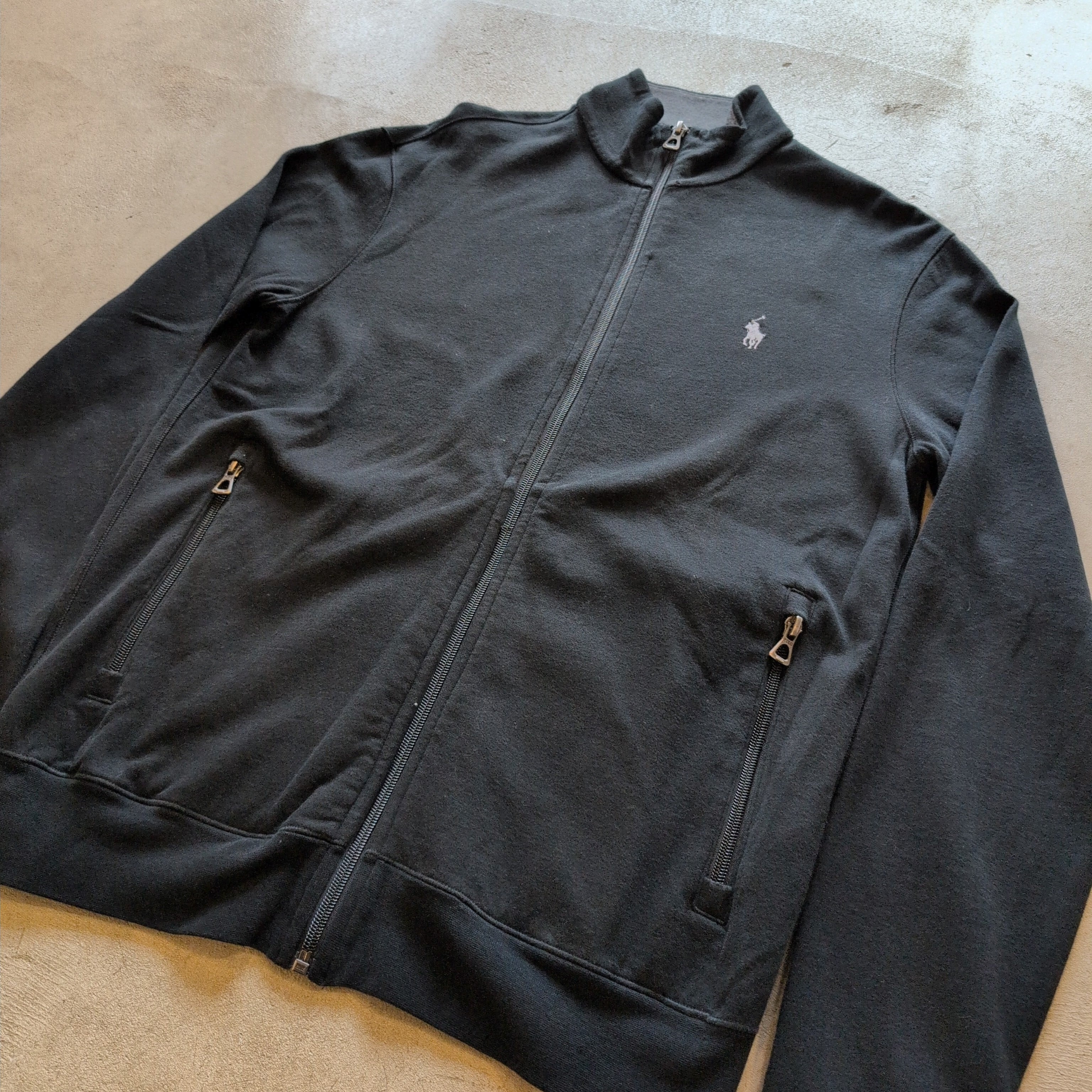 POLO Ralph Lauren Black Color Full Zip Jacket