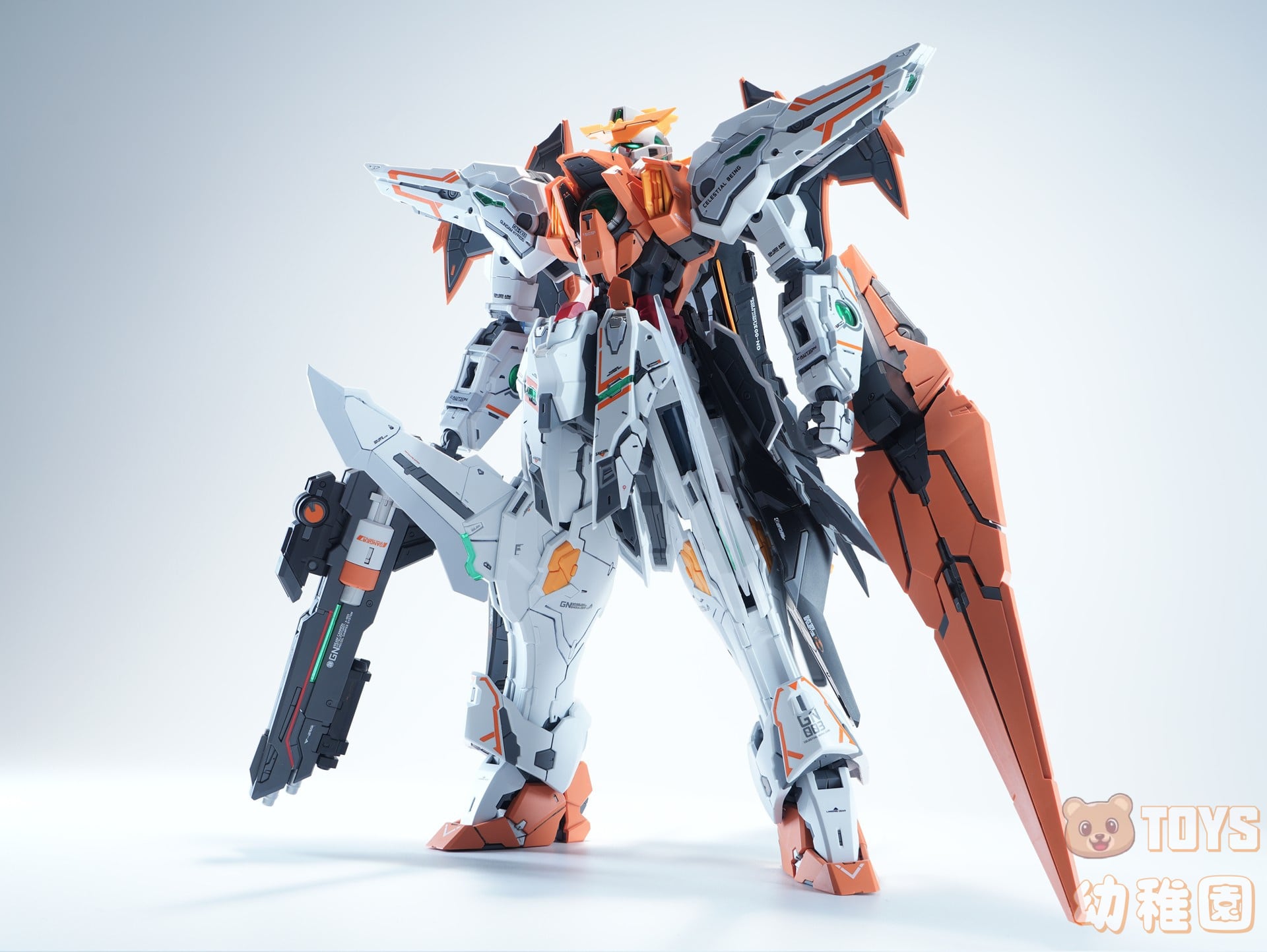 超兵計画】1/100 覚醒超兵 ハレルヤ 変形可能 発光 未組立 プラモデル