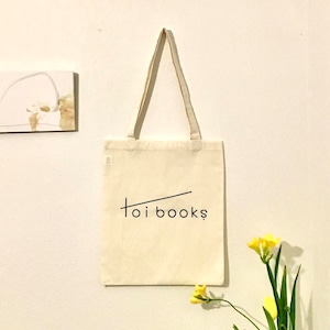 toi booksロゴトートバッグ