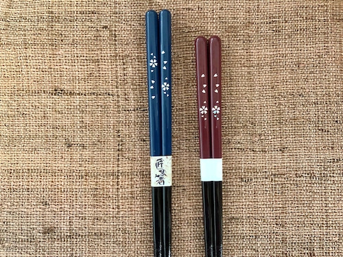 日本製木箸　「桜箸 」食洗器対応　送料無料