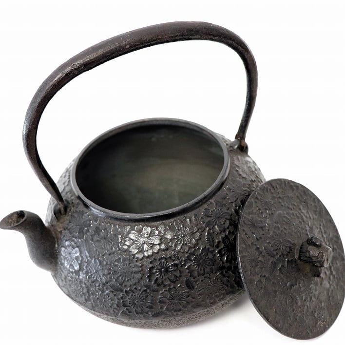 南部鉄器・三厳堂・鉄瓶・急須・No.180819-06・梱包サイズ60