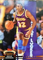 NBAカード 92-93TOPPS Magic Johnson #32 LAKERS
