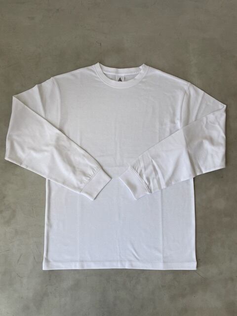 N6 Long sleeve T-Shirts (N623-002) 【WHITE】 | Numero6 (ニュメロシス)