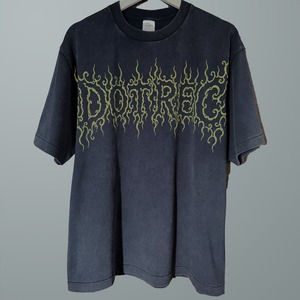 【dotREC】METAL TEE (ネイビーxイエロー)