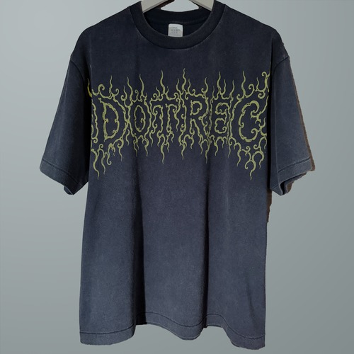 【dotREC】METAL TEE (ネイビーxイエロー)