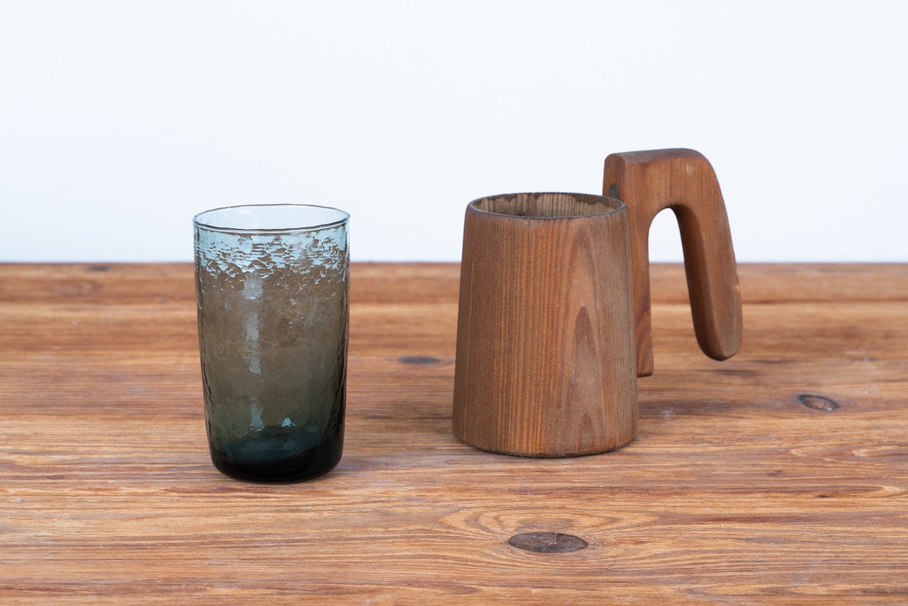 Willy Johansson | "Rock" Beer Mug with Tray
