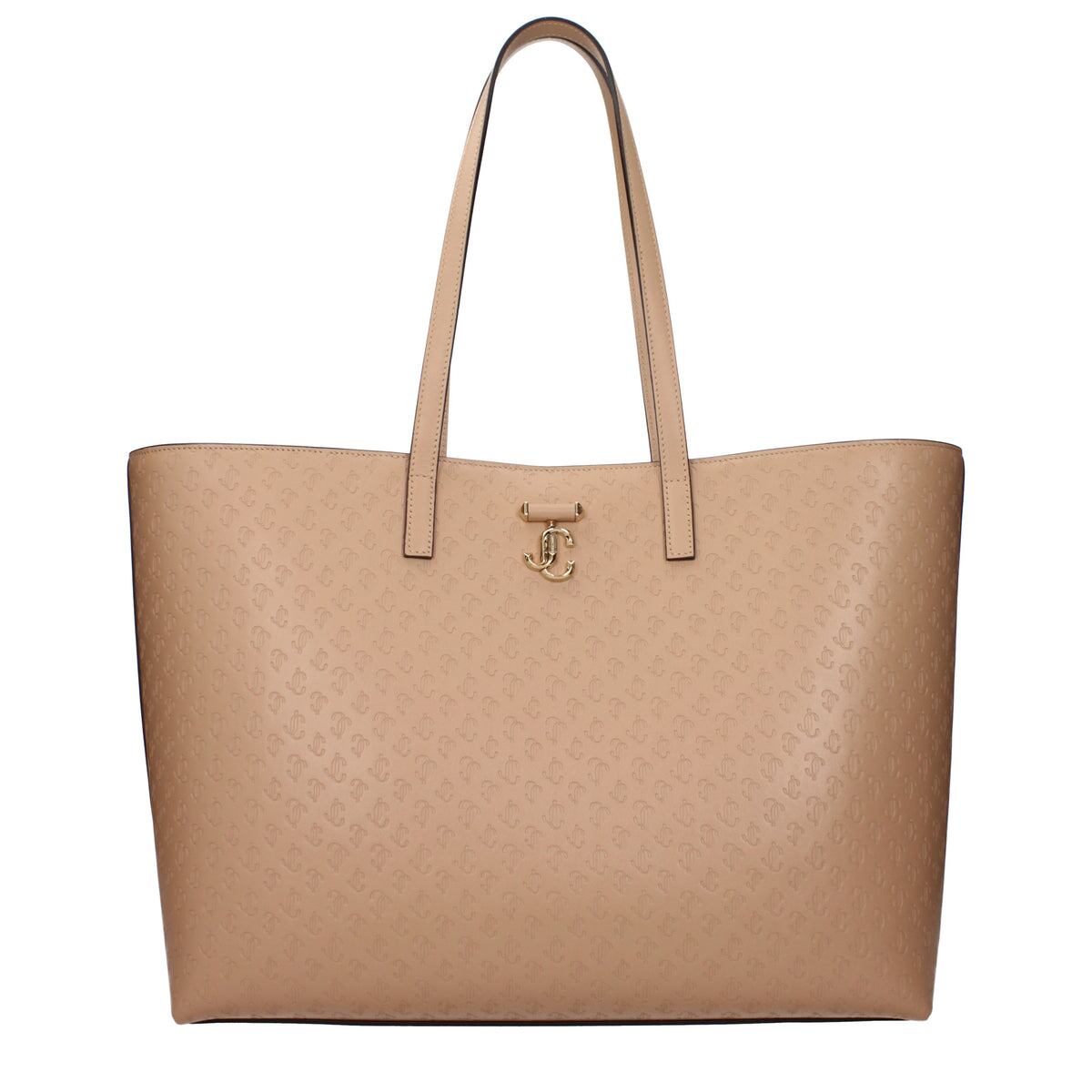 【新品】JIMMY CHOO ジミーチュウ レディース ショルダーバッグ レザー ブラウン JCBSHOPPINGLOSUFCARAMELCARAMEL