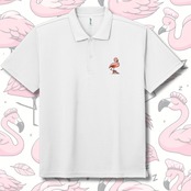 Polo-shirt-one point-フラミンスニーカー 4116