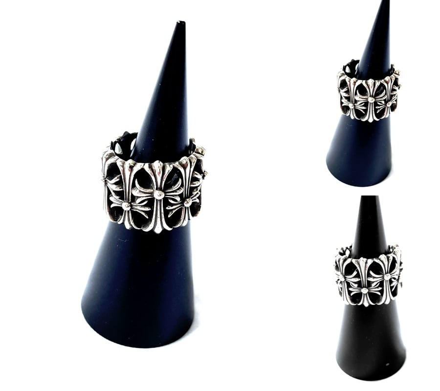 CHROME HEARTS クロムハーツ 名作 セメタリークロスリング SV925 CHROME HEARTS クロムハーツ 名作 セメタリークロスリング SV925