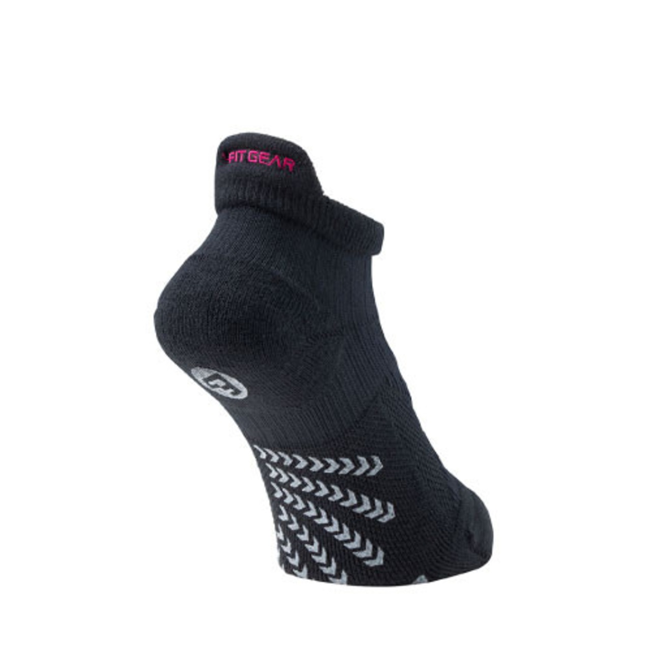 【FITGEAR】極フィットソックス くるぶし丈5本指タイプ　ブラック