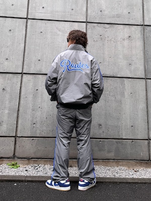 nylon track jacket / グレー
