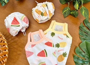 【ZOOBICO】Cooling ice snood (yellow/pink)