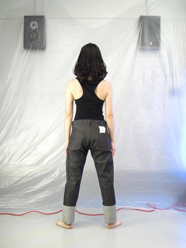 TUKI - 原田服飾研究所 - TYPE 1, AUTHENTIC FIT JEANS (BLACK) | Brownie