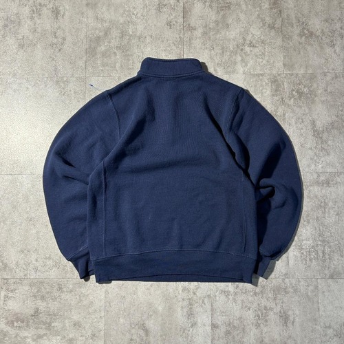 00s Russell Half-zip 企業 ネイビー ounce Mid S 詳細写真2