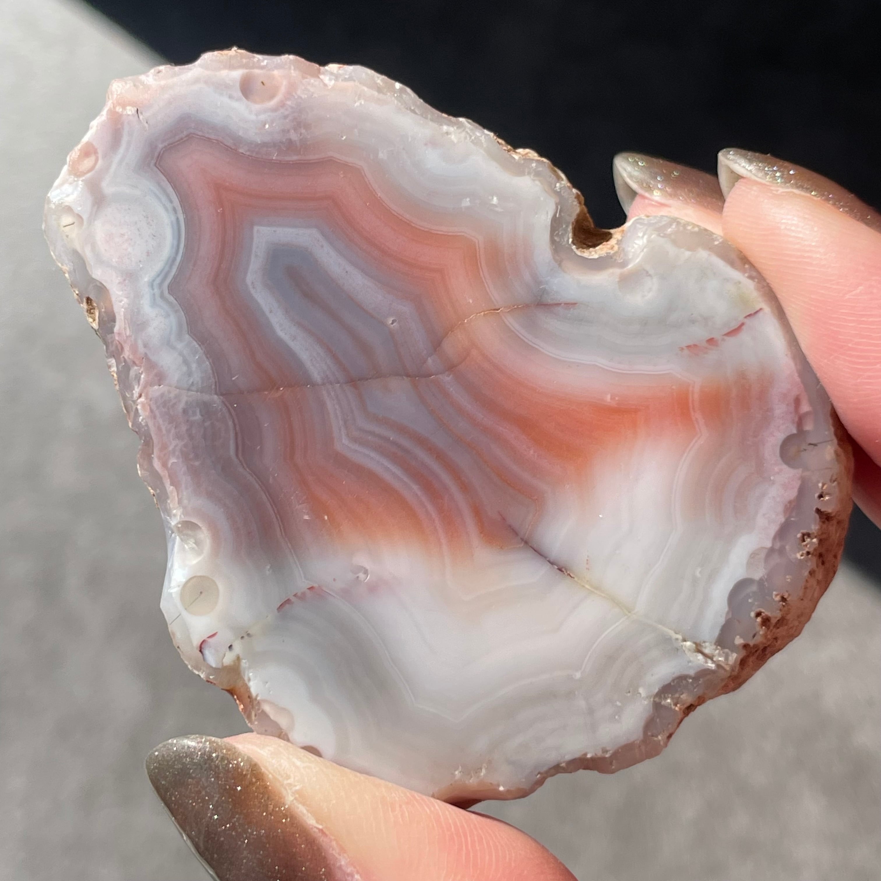 ジンバブエ シャシェリバー産♦︎Red Agate Nodule レッドアゲートノジュール|天然石 パワーストーン 鉱物 gem stone