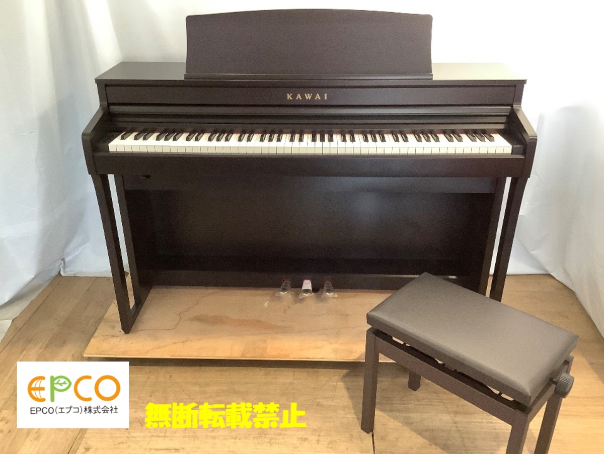 ☆43524【電子ピアノ】KAWAI CA49R 22年製-