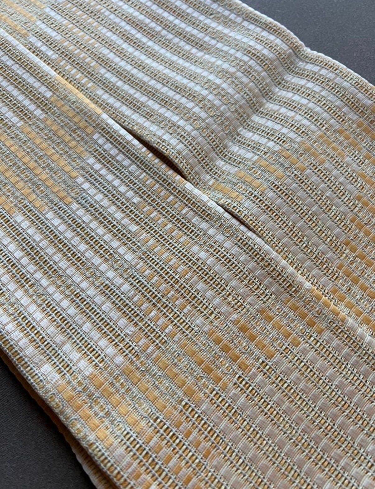 夏帯 名古屋帯 綿麻 ビタミンカラー | ゆきもの屋
