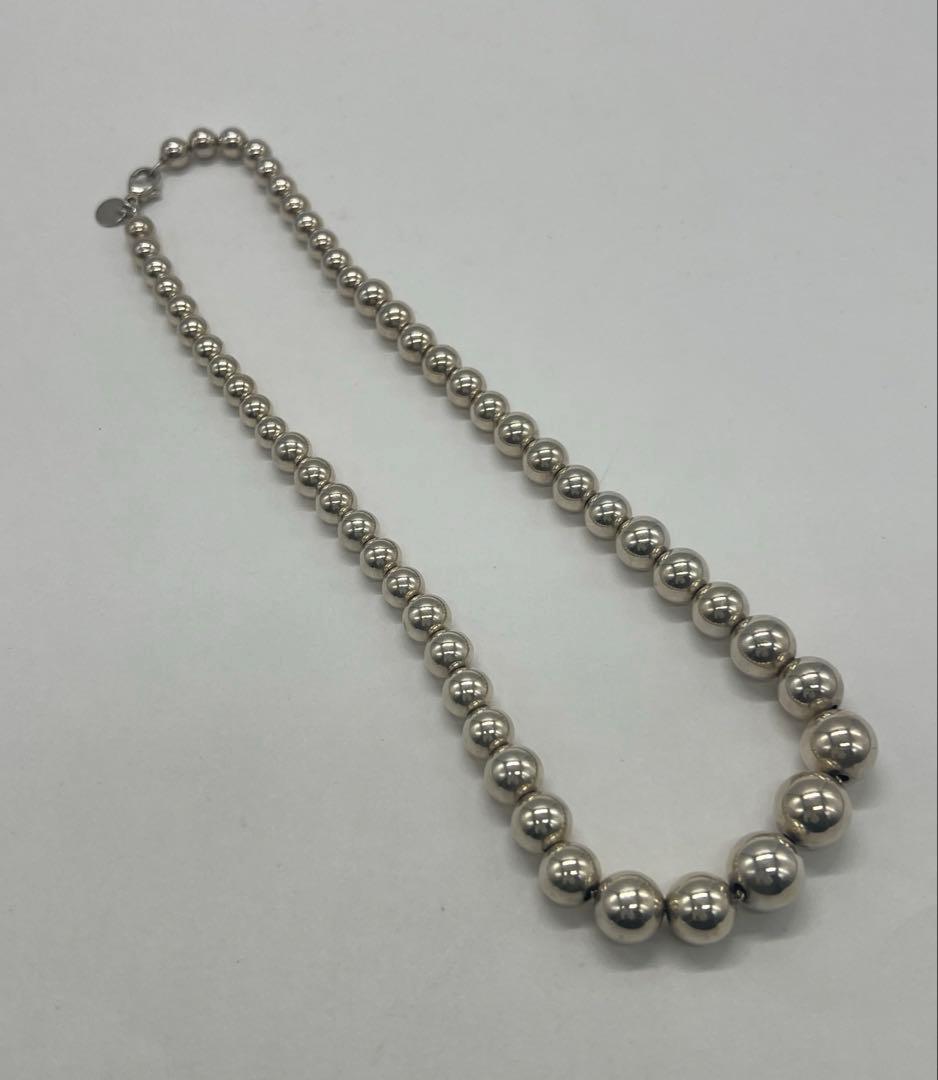ティファニー TIFFANY ハードウェア グラジュエイテッド ボールネックレス