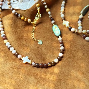 cappuccino jasper necklace
