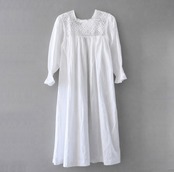 フランス　アンティーク　クロッシェのコットンドレス[sa1003]