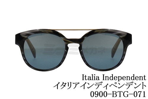 Italia Independent サングラス 0900 BTG 071 ツーブリッジ ボストン ブランド イタリアインディペンデント 正規品