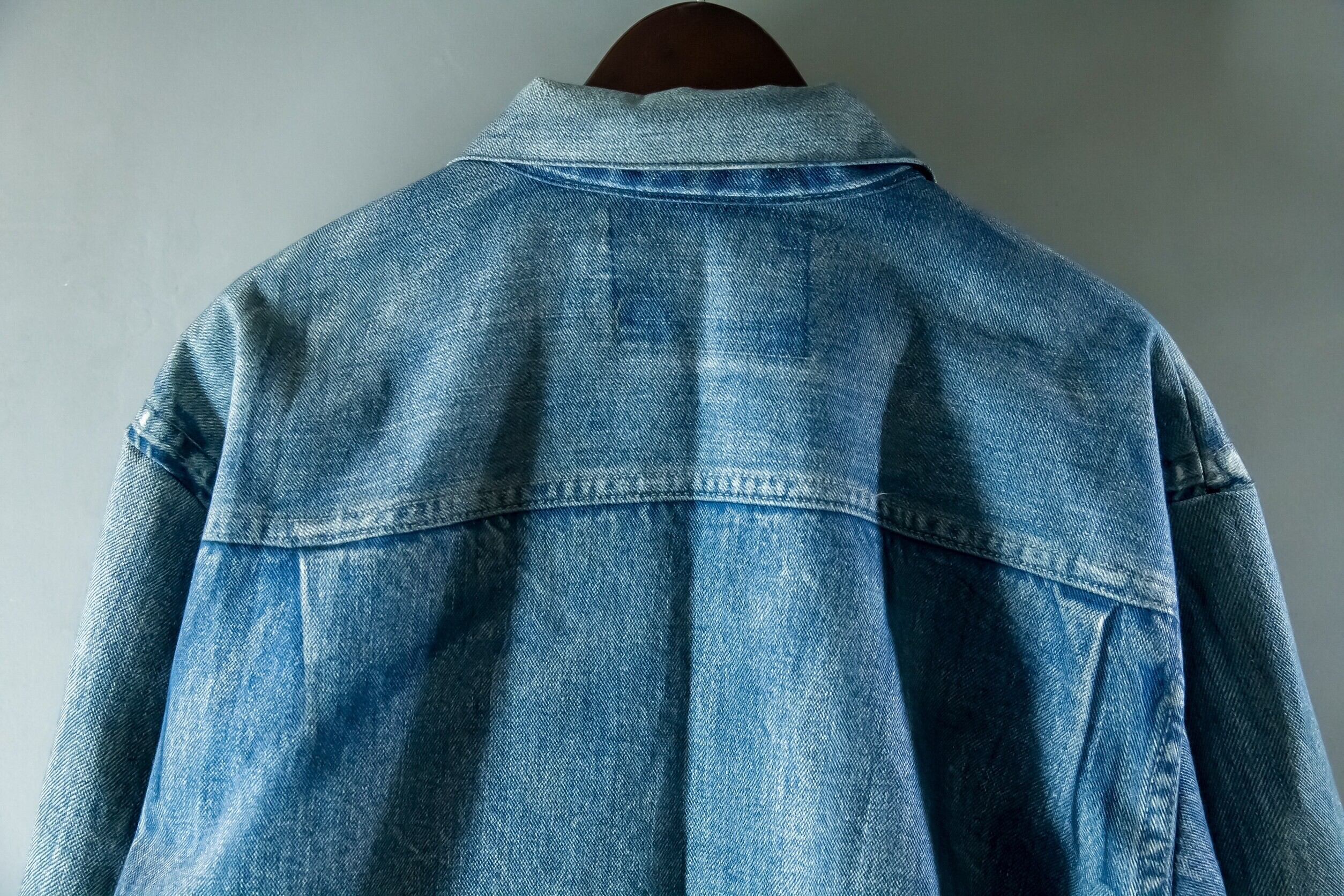 TOLQ 2nd 転写デニムジャケット | NOUVEL des HIOC（ヌベル デ ヒオーク）