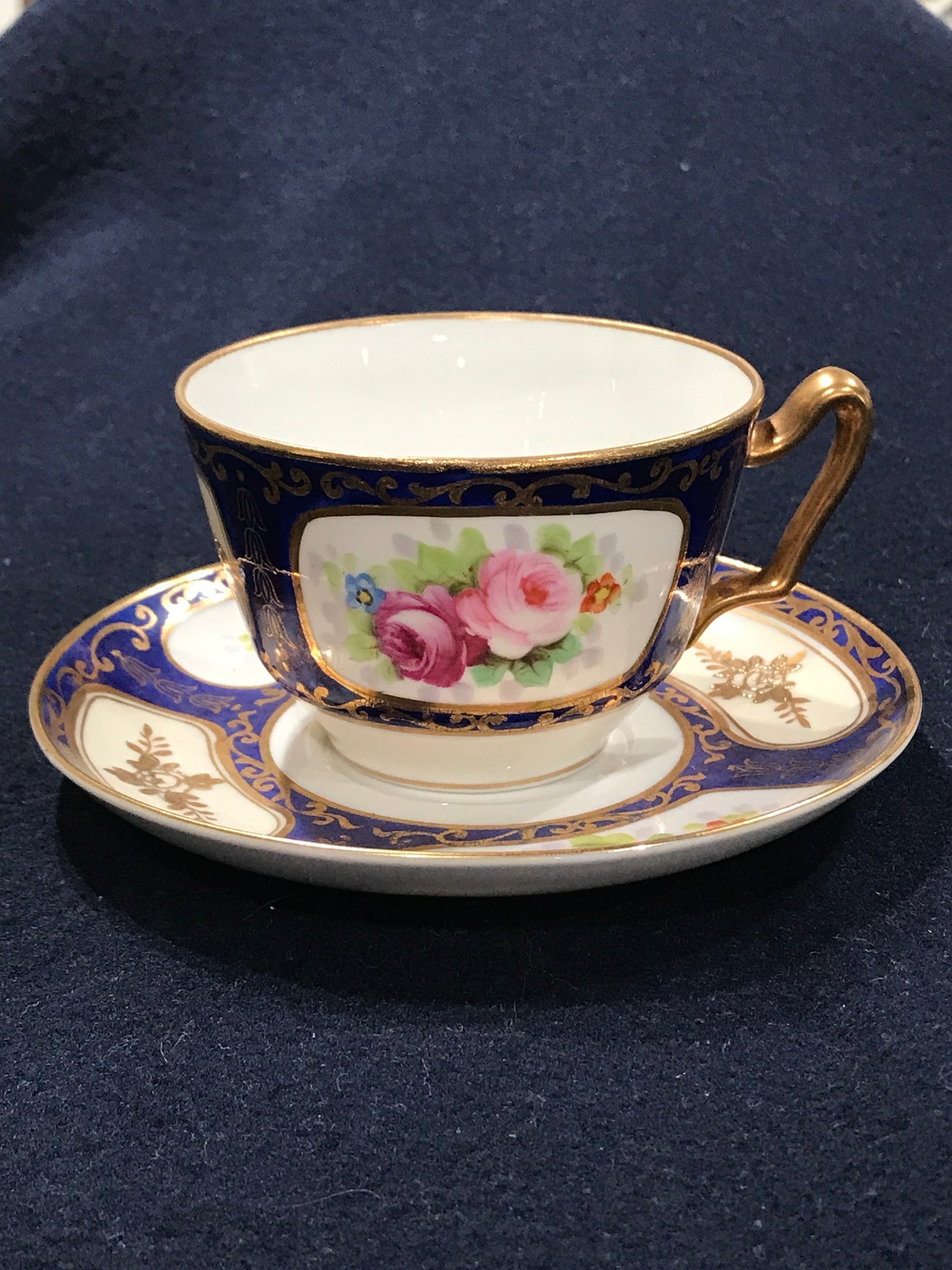 オールドノリタケ：カップ&ソーサー【英国より里帰り品】【マルキ 