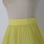 社交ダンス 衣装 スカート イエロー系 チャコット Chacott 日本製 無地 シンプル 黄 プリーツスカート ダンス衣装 レディース レッスンウェア 練習着 華やか 明るい かわいい おしゃれ 上品 軽やか 透け感 プリーツスカート ロングスカート ダンス スカート パステル イエロー系 ライムイエロー系 ウエストゴム サイドファスナー 裏地なし 透け感 ふんわり フレア シンプルデザイン 無地 韓国風 きれいめ 大人かわいい 発表会 レッスン 練習着 フラメンコ風 スタンダード タンゴ ドレス