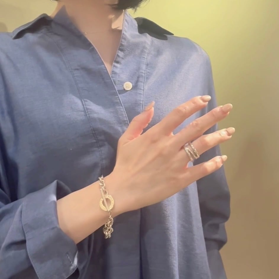 TIFFANY&CO】2445 TIFFANY&CO. NEW YORK ティファニー トグルブレス