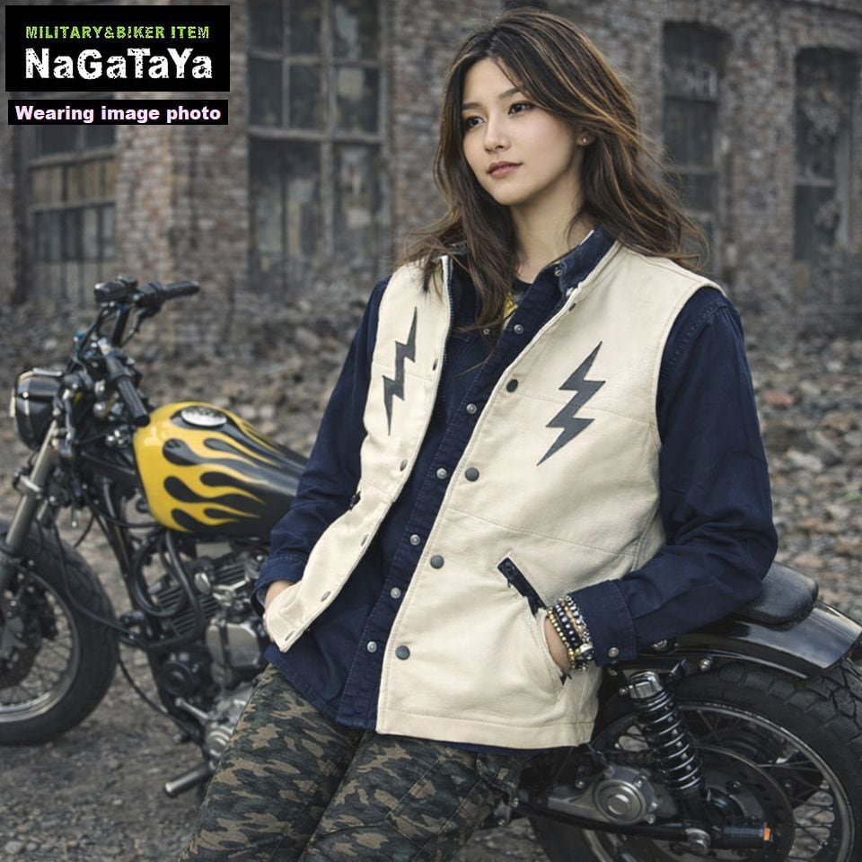 Vin&Age ヴィンアンドエイジ Naughty leather vest レザー ナーティー