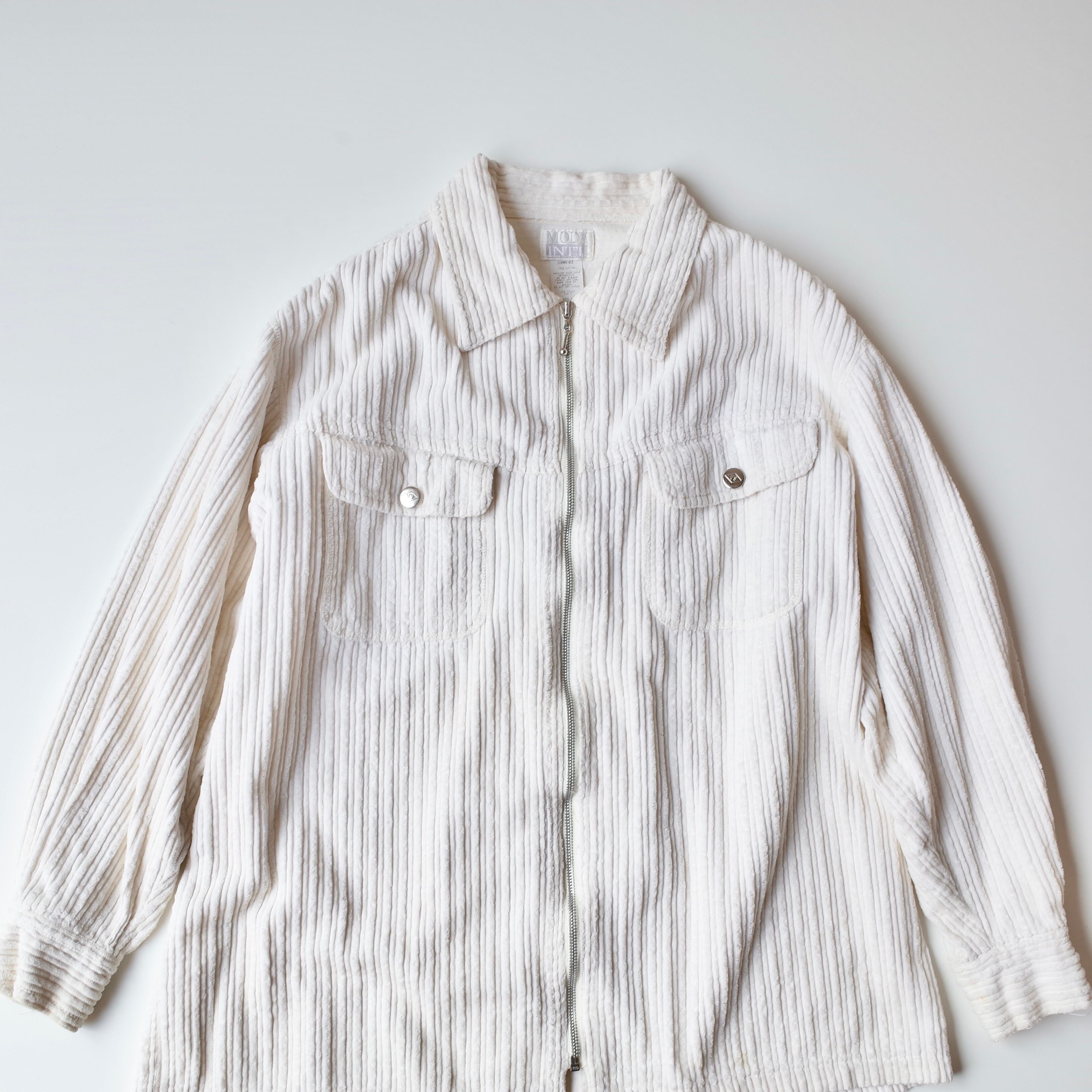 Wide wale corduroy jacket