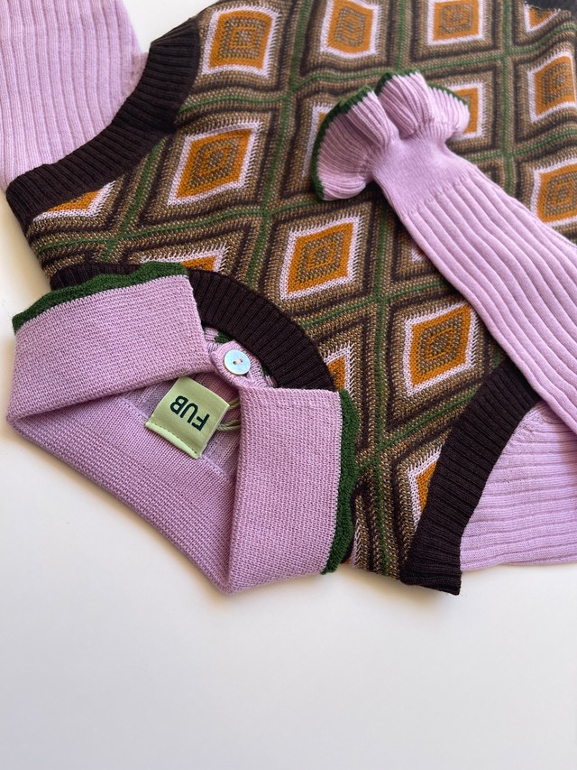 《即納》FUB / Frill Polo - iris