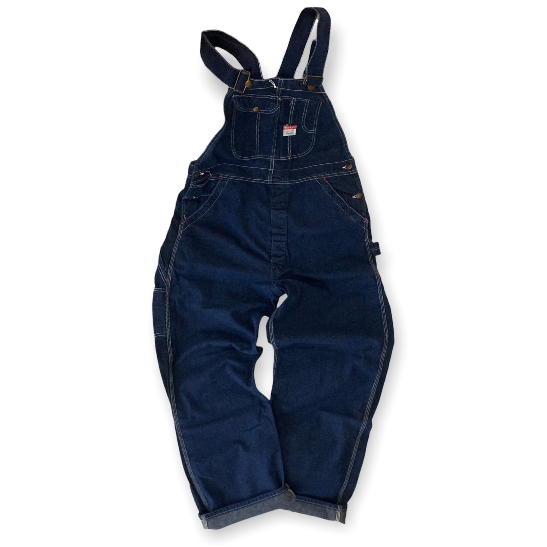 Late1950s〜60s BIGMAC Low-Back Denim Bib Overall | chillrobe
