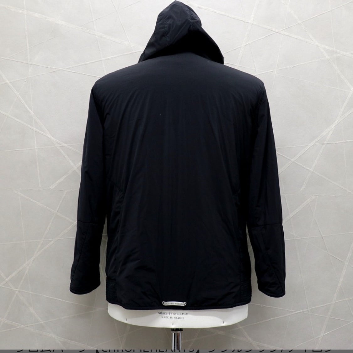 CHROME HEARTS クロムハーツ ダブルジップ ナイロンジャケット 中綿