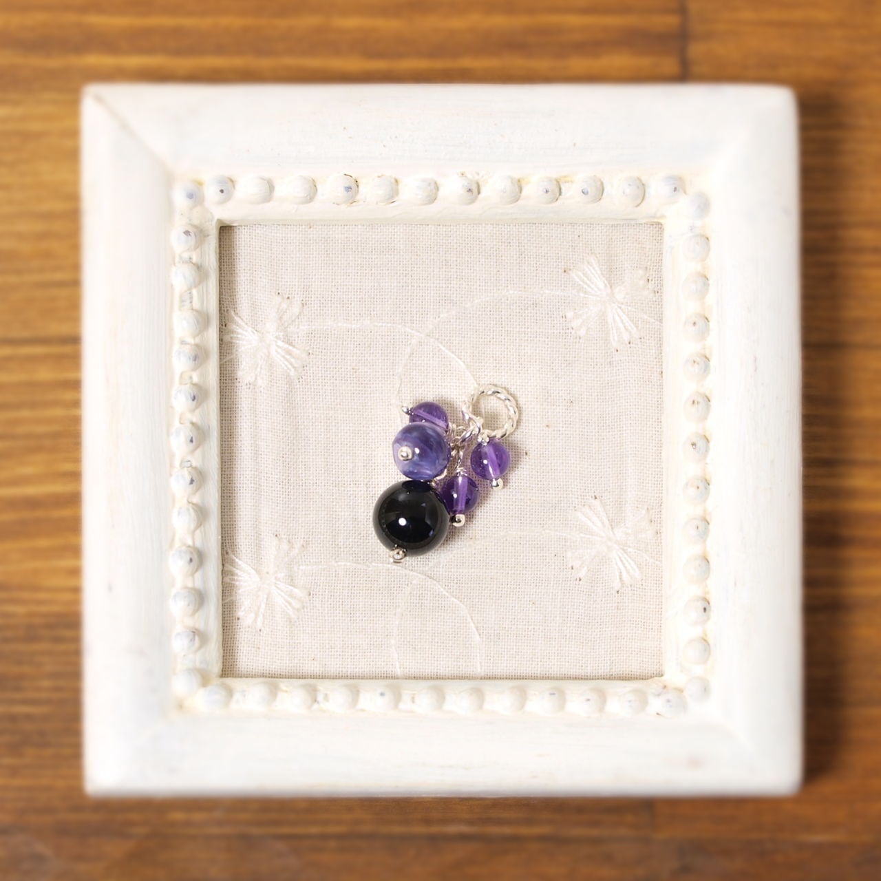 オニキス＋チャロアイト＋アメジストペンダントトップ | Natural Style